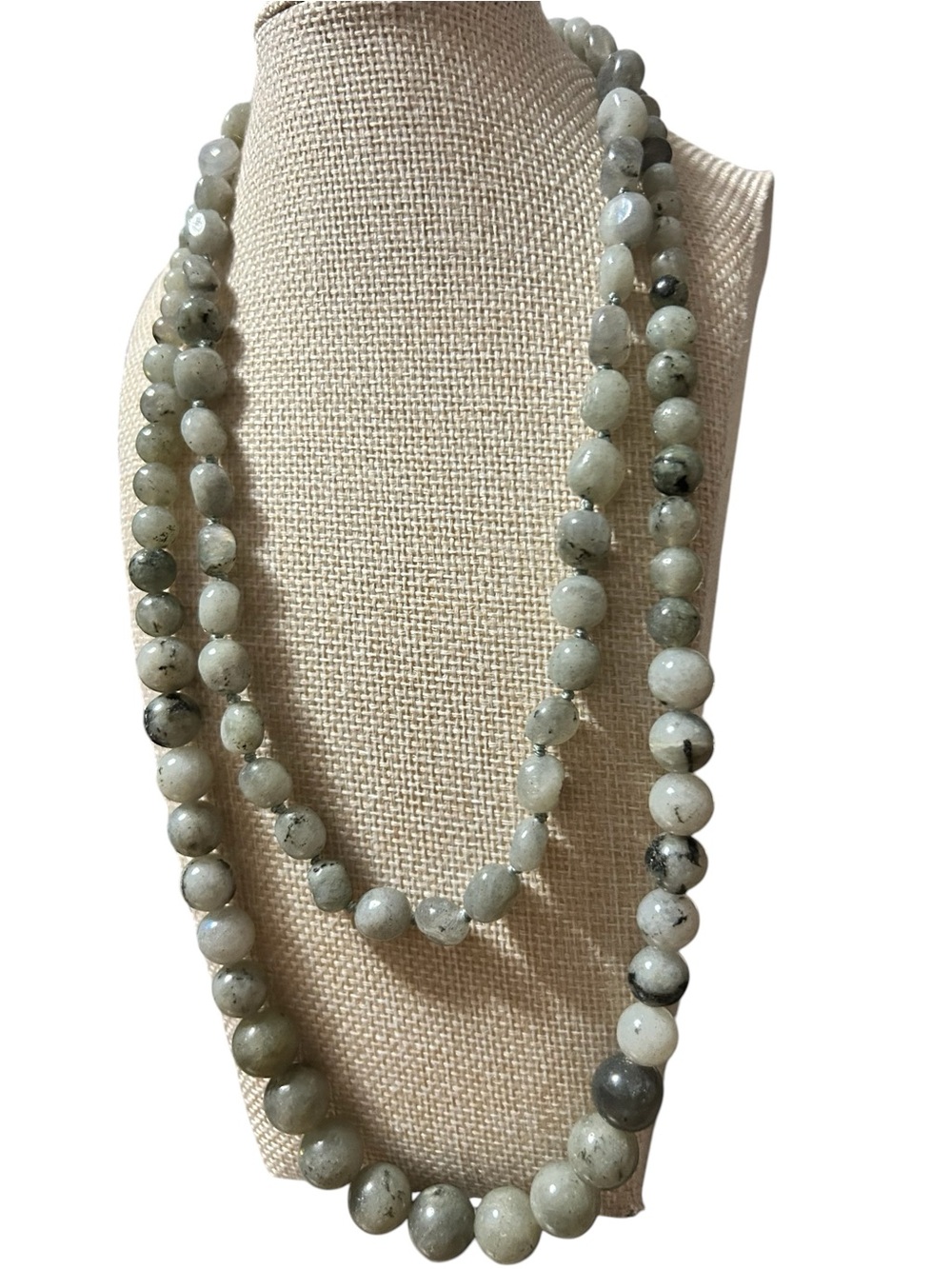 Multi-Strand Labradorite beaded Necklace - Women Jewelry
